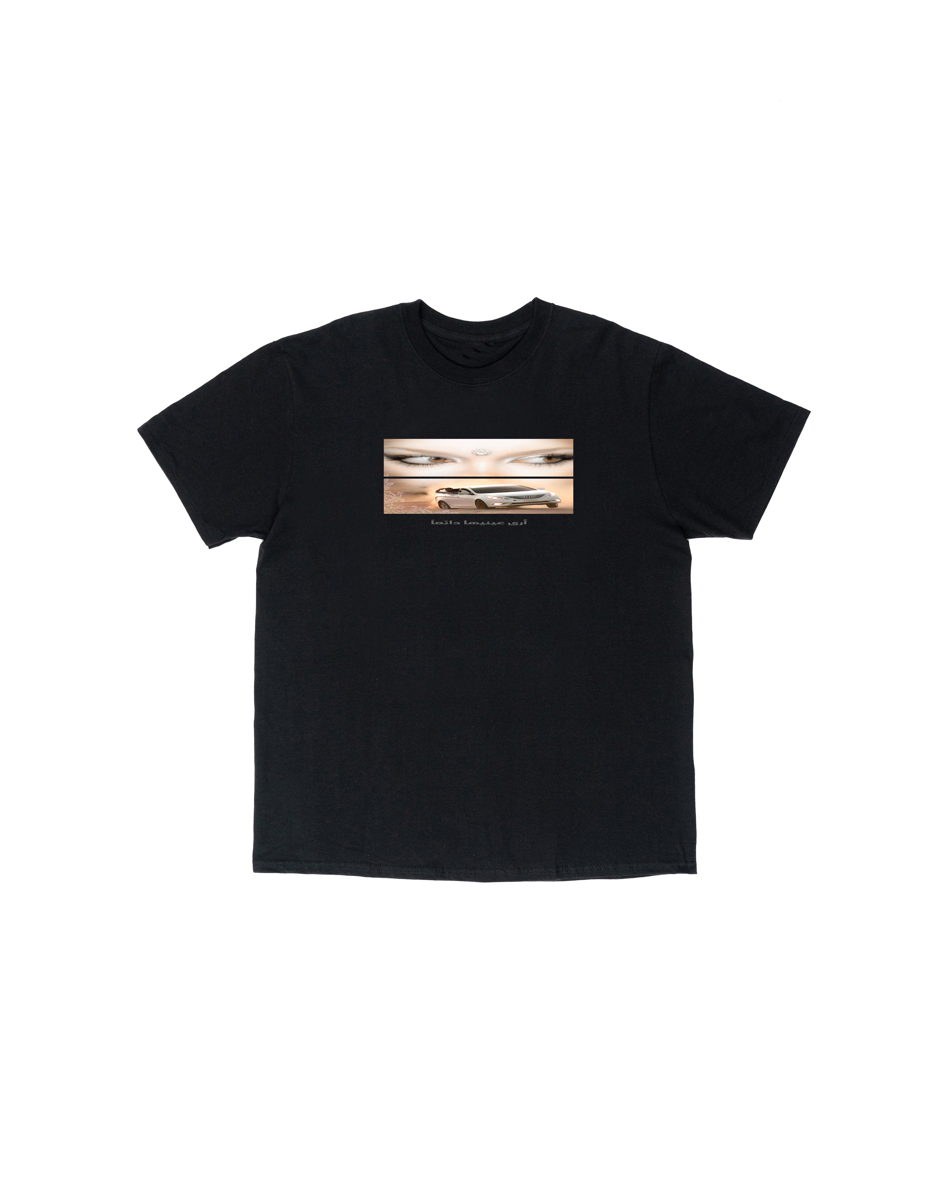 diamond eyes drift tee black